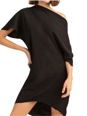 Trina Turk Islet Shift Dress Black
